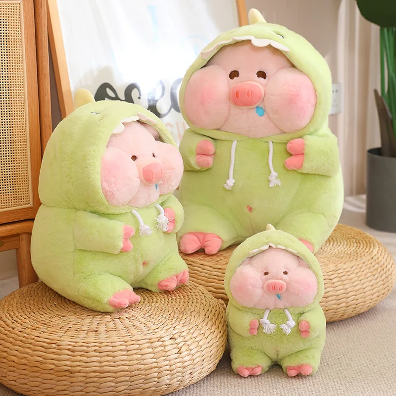 Kawaii Pig Transformed Dinosaur Plush Toy Cute Stuffed Animals Piggy with Clothes Detachable Hat Plushie Soft Girls Toys Gifts
Kawaii Pig Transformed Dinosaur Plush Toy Cute Stuffed Animals Piggy with Clothes Detachable Hat Plushie Soft Girls Toys Gifts