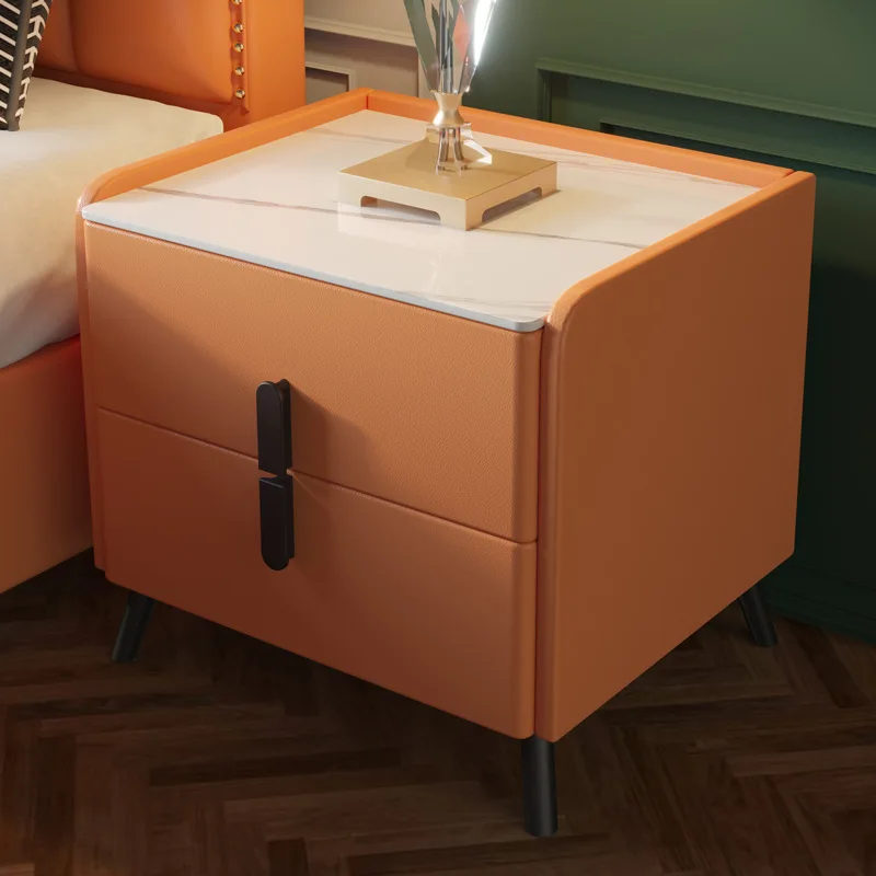 Simple Solid Wood Bedside Table Rock Slab Countertops with 2 Drawers Storage Cabinets for Bedroom Bedside Mesillas De Noches
Simple Solid Wood Bedside Table Rock Slab Countertops with 2 Drawers Storage Cabinets for Bedroom Bedside Mesillas De Noches