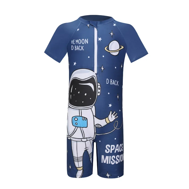 New Children Cartoon Astronaut One Piece Swimsuits, Short Sleeve Swimming Clothes, Big Boy Professional Hot Spring Bathing Suit
New Children Cartoon Astronaut One Piece Swimsuits, Short Sleeve Swimming Clothes, Big Boy Professional Hot Spring Bathing Suit