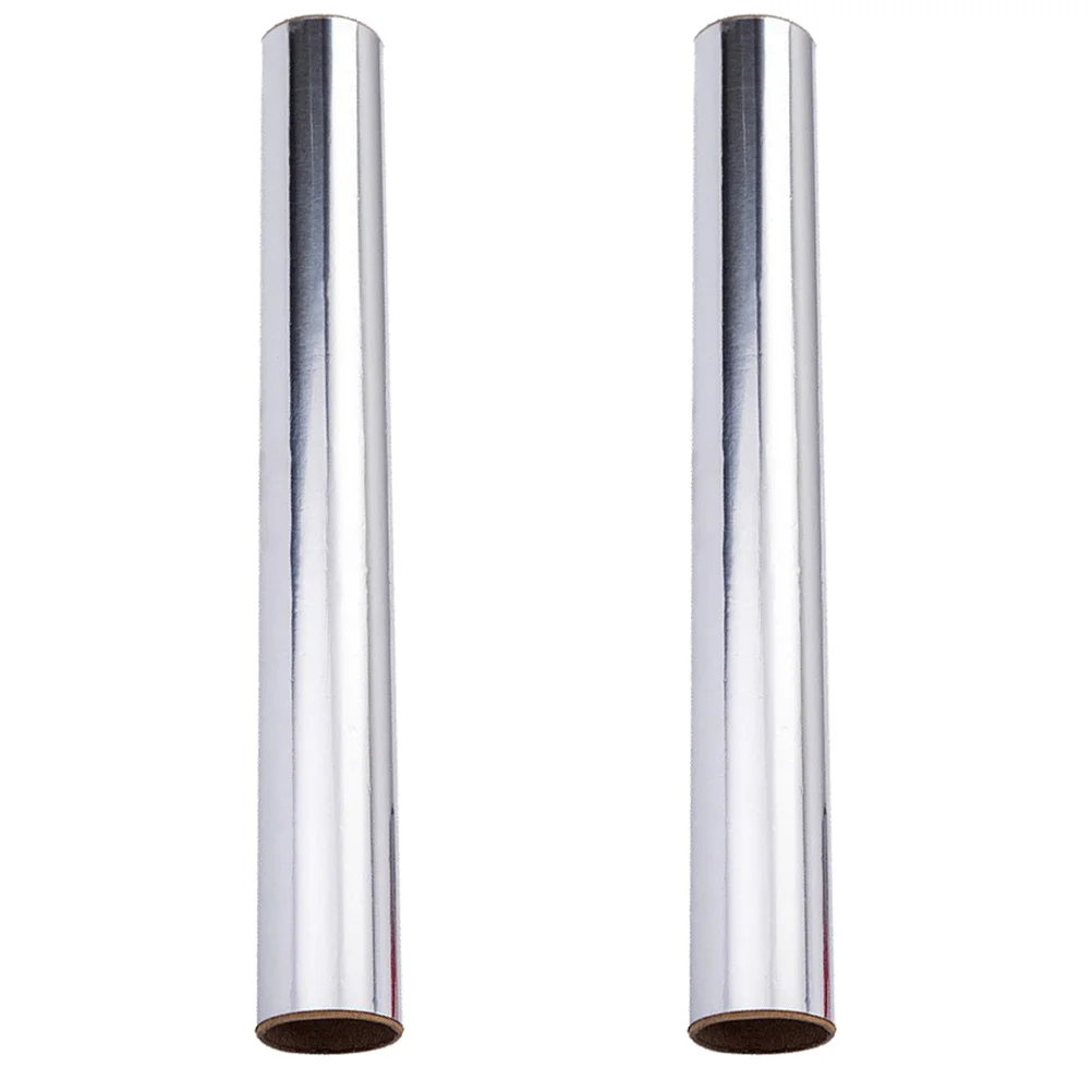 2 Rolls Aluminum Tin Foil Barbecue Paper BBQ Accessories Supplies Non Stick Tinfoil Oil-absorbing Kitchen Baking Wrapping 
2 Rolls Aluminum Tin Foil Barbecue Paper BBQ Accessories Supplies Non Stick Tinfoil Oil-absorbing Kitchen Baking Wrapping