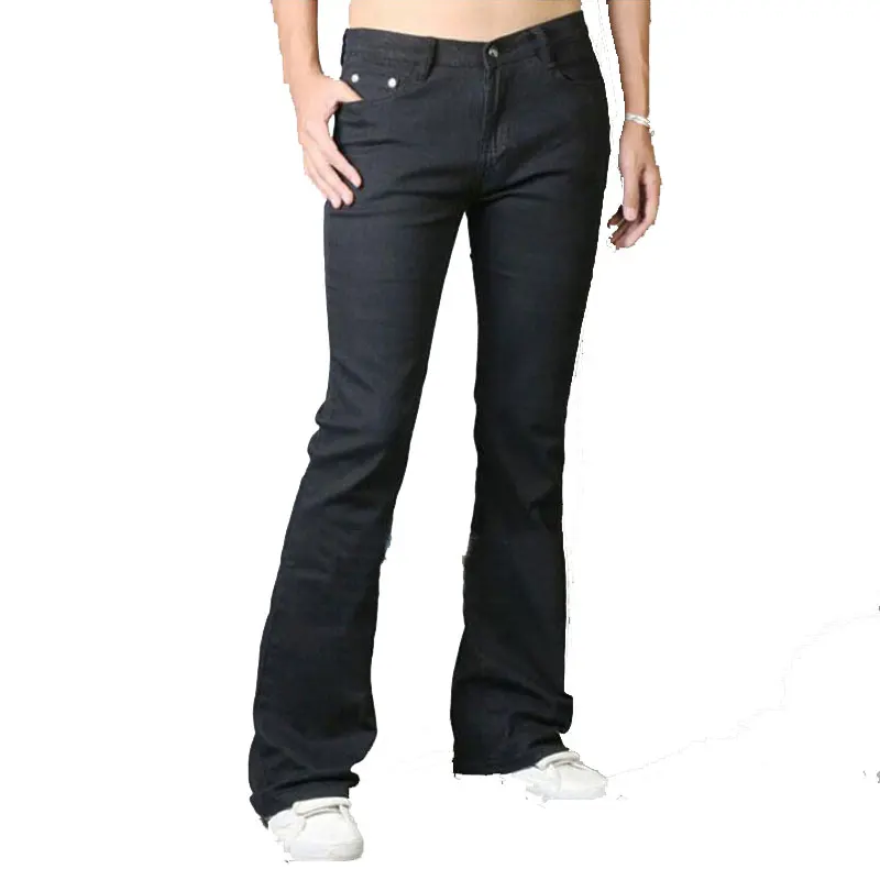 Men's Japanese and Korean jeans flared slim fit designer classic black new black flared pants
Men's Japanese and Korean jeans flared slim fit designer classic black new black flared pants