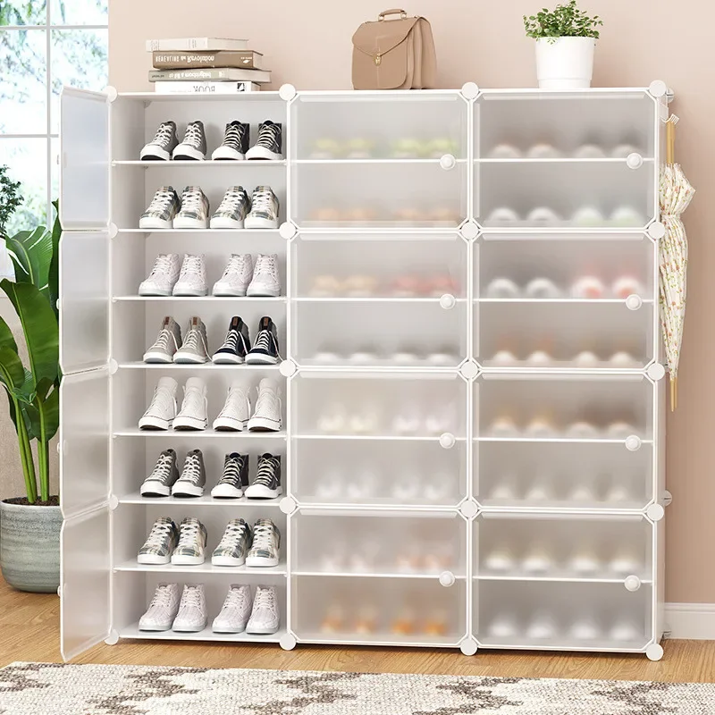 Shoe Shelf Home Entrance Large-capacity Storage Artifact Space-saving Dormitory Multi-layer Dust-proof Shoe Cabinet
Shoe Shelf Home Entrance Large-capacity Storage Artifact Space-saving Dormitory Multi-layer Dust-proof Shoe Cabinet