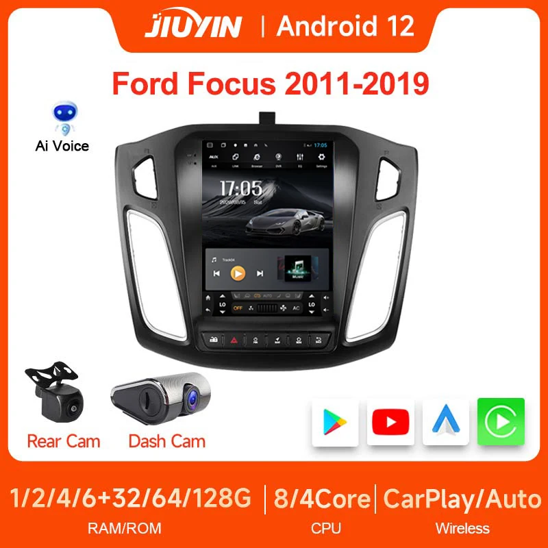 JIUYIN 2 DIN Android 12 Tesla Style Car Stereo Radio Multimedia Player 9.7'' Auto Carplay GPS Video for Ford Focus mk3 2012-2017
JIUYIN 2 DIN Android 12 Tesla Style Car Stereo Radio Multimedia Player 9.7'' Auto Carplay GPS Video for Ford Focus mk3 2012-2017