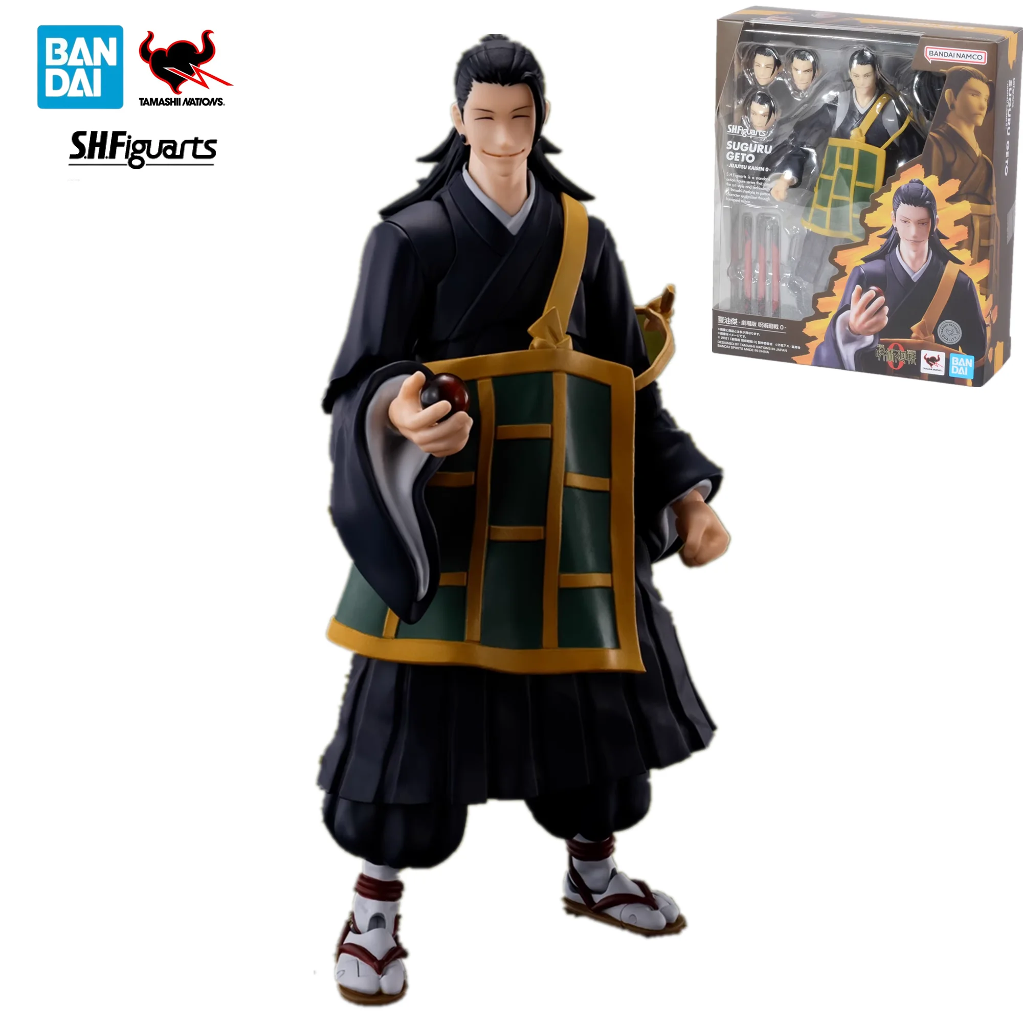 Original BANDAI S.H.Figuarts Anime Jujutsu Kaisen Geto Suguru Action Figure Toys PVC Model Xmas Birthday Gift
Original BANDAI S.H.Figuarts Anime Jujutsu Kaisen Geto Suguru Action Figure Toys PVC Model Xmas Birthday Gift