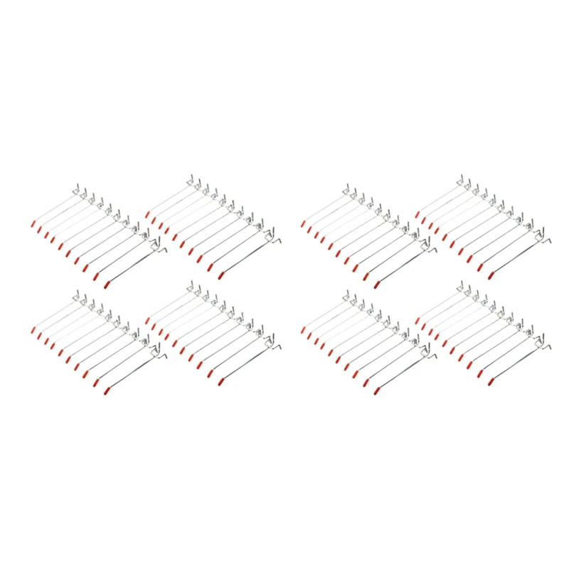 80Pcs Single Pegboard Hooks 150Mm Board Slat Wall Retail Display Shop Peg Fits 25Mm
80Pcs Single Pegboard Hooks 150Mm Board Slat Wall Retail Display Shop Peg Fits 25Mm