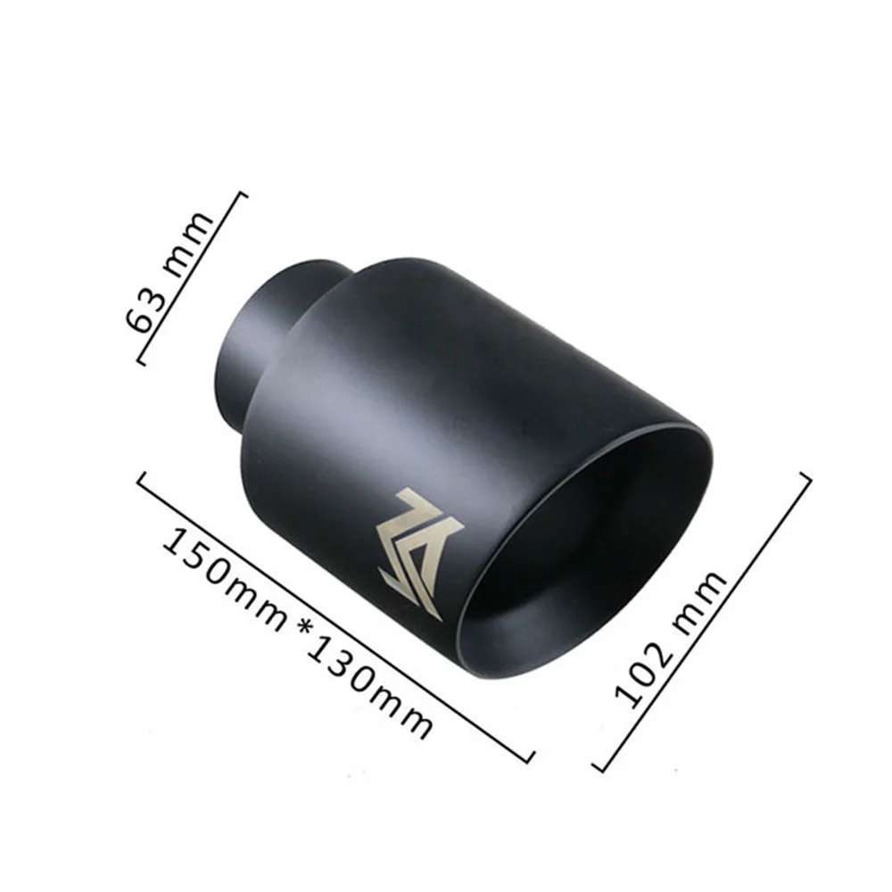 Universal Car Exhaust tip Interface 63mm Slant Oval Outlet 102mm Muffler Tailpipe Stainless steel Black Blue
Universal Car Exhaust tip Interface 63mm Slant Oval Outlet 102mm Muffler Tailpipe Stainless steel Black Blue