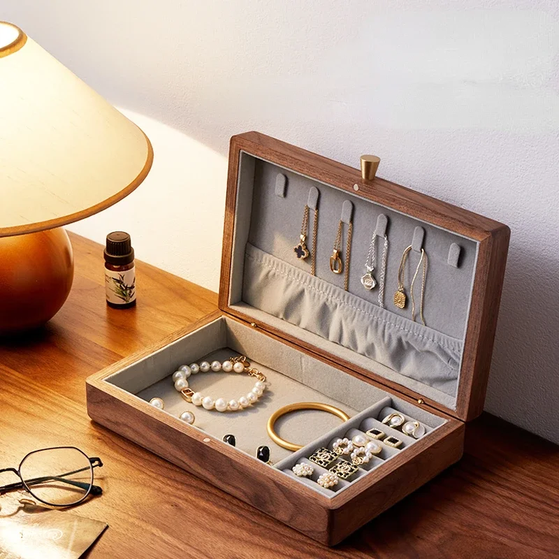 Chinese Classical Jewelry Box Storage Box Exquisite Retro Desktop High End Jewelry Ring Necklace Earring Hand Jewelry Box
Chinese Classical Jewelry Box Storage Box Exquisite Retro Desktop High End Jewelry Ring Necklace Earring Hand Jewelry Box
