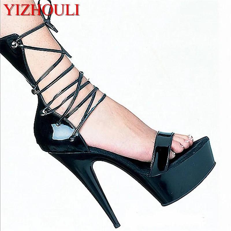 Sexy Gladiator Style PU Leather 15cm High Heel Shoes Platform Sandals, Dress Shoes, Party / Wedding dance shoes
Sexy Gladiator Style PU Leather 15cm High Heel Shoes Platform Sandals, Dress Shoes, Party / Wedding dance shoes