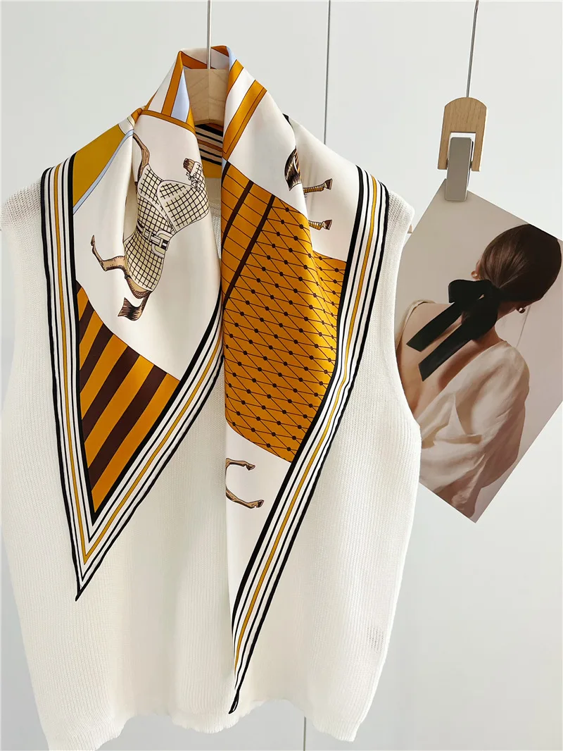 New Arrival 100% Natural Real Silk Print Shawl Women Scarf Summer Fashion Foulard Scarves Neckerchief Female Poncho Bandana 2023
New Arrival 100% Natural Real Silk Print Shawl Women Scarf Summer Fashion Foulard Scarves Neckerchief Female Poncho Bandana 2023