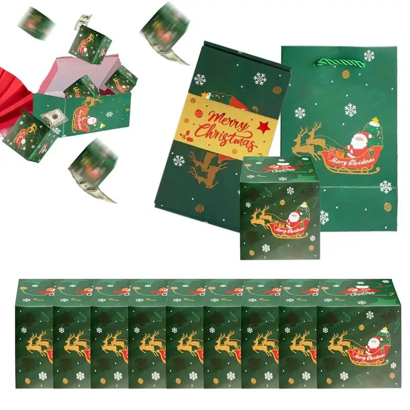 Christmas Boxes with Lids Merry Christmas Bounce funny Gift Wrap Boxes Happy Xmas Gift Boxes for Home New Year Party Supplies
Christmas Boxes with Lids Merry Christmas Bounce funny Gift Wrap Boxes Happy Xmas Gift Boxes for Home New Year Party Supplies