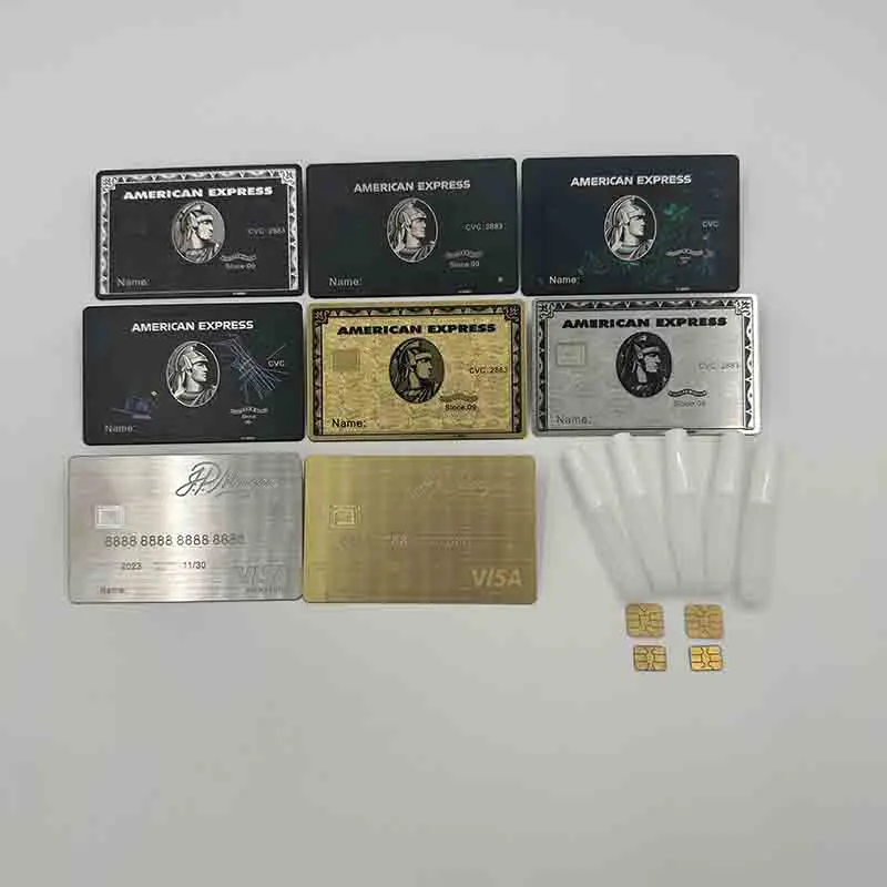 4428Laser Cut Custom Magnetic Stripe Membership Bank Amex Silver Metal Credit Card
4428Laser Cut Custom Magnetic Stripe Membership Bank Amex Silver Metal Credit Card