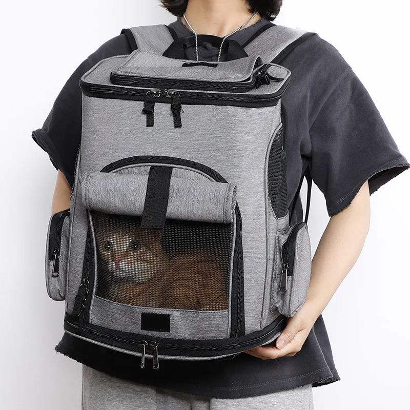 

Pet Carriers Backpack Portable Breathable Foldable Shoulder Bag Outgoing Travel Pets Handbag Cat Dog Carrier Transport Bag