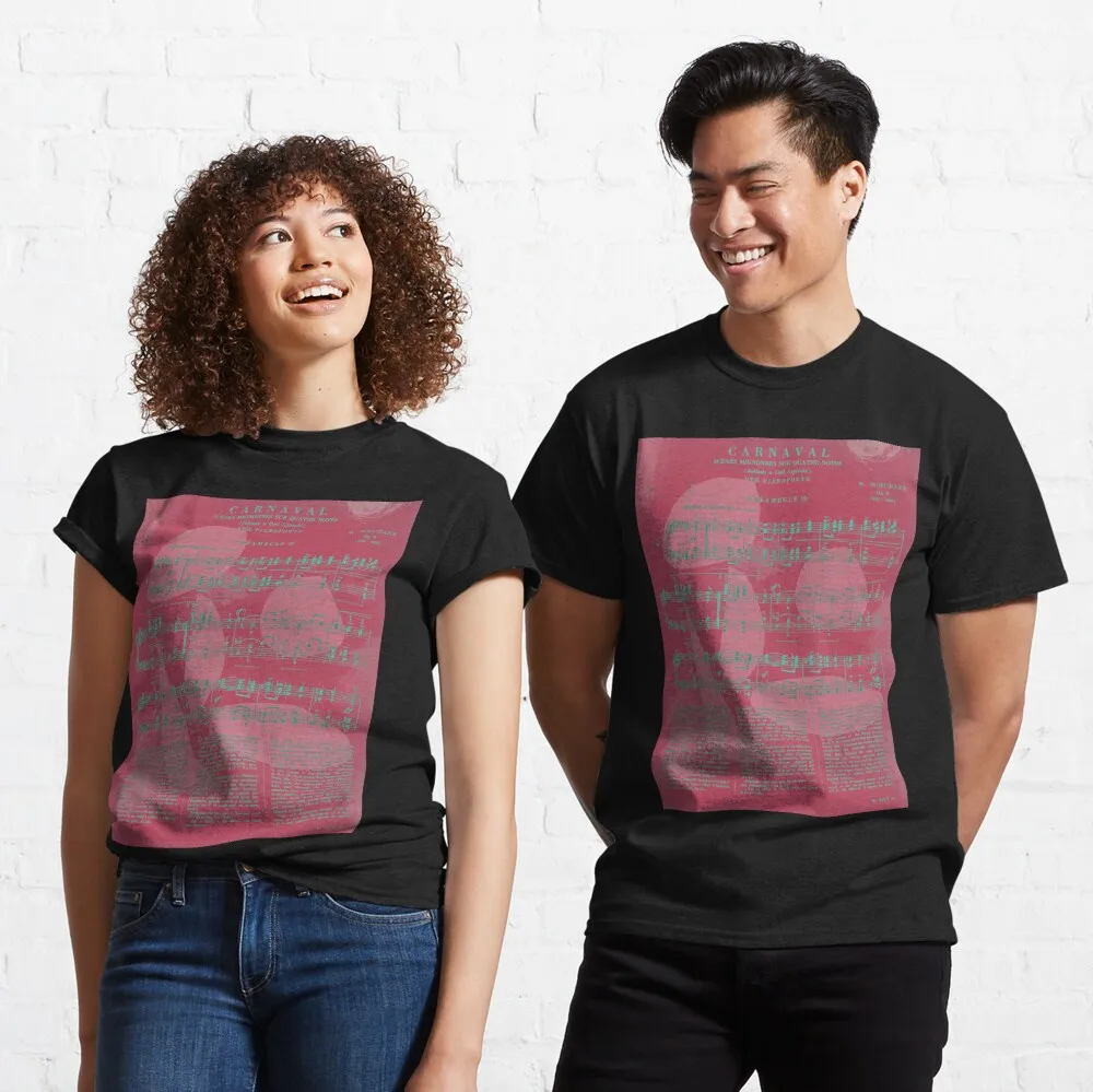Schumann Sheet Musical - Carnaval Classic T-Shirt Anime Graphic T-shirts for Men Women High Quality 100%Cotton
Schumann Sheet Musical - Carnaval Classic T-Shirt Anime Graphic T-shirts for Men Women High Quality 100%Cotton