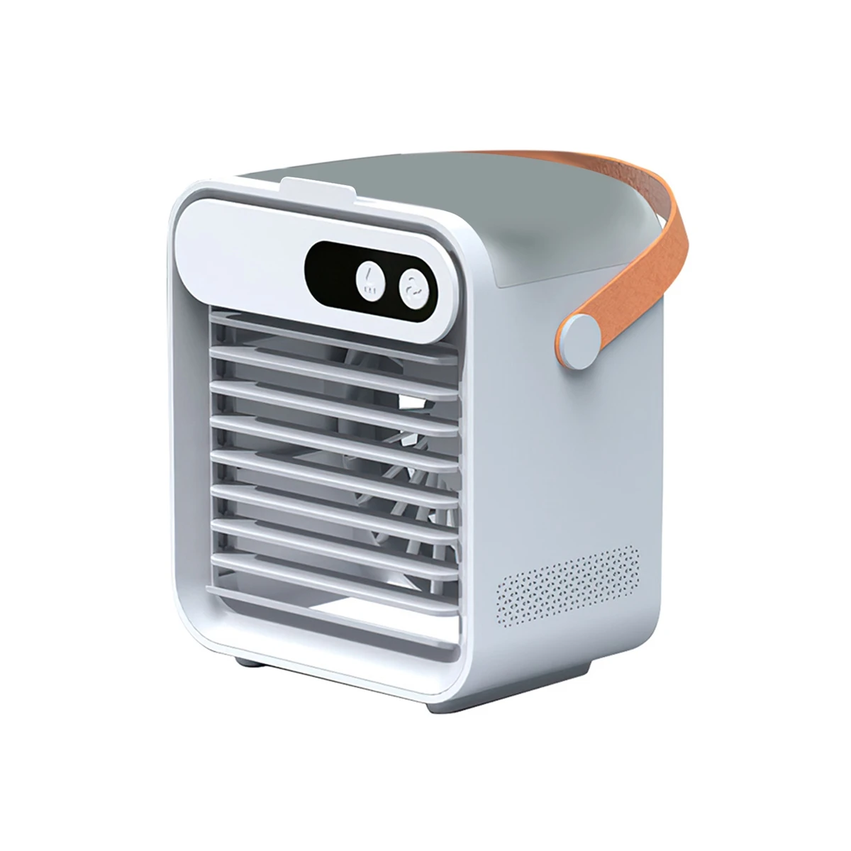 

Portable Air Conditioning Fan Mini Air Conditioner Purifier Humidifier Desktop USB Air Cooling Fan Air Cooler(White)