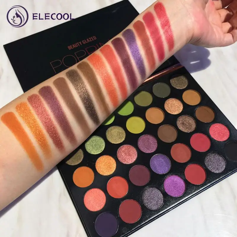 Палетка матовых теней для век Beauty Glazed, водостойкие блестящие пигментные дымчатые тени для век, косметика, 35/18/16 цветов, TSLM1
Палетка матовых теней для век Beauty Glazed, водостойкие блестящие пигментные дымчатые тени для век, косметика, 35/18/16 цветов, TSLM1