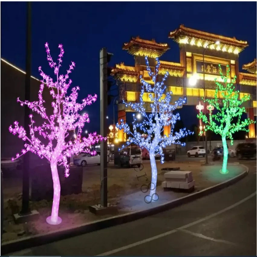 led Crystal drop glue light tree lights led simulation cherry Bauhinia led solar tree lights landscape lights
led Crystal drop glue light tree lights led simulation cherry Bauhinia led solar tree lights landscape lights