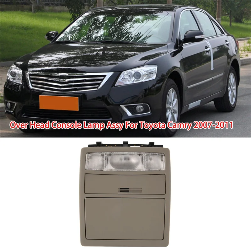 Car Front Reading Light for Toyota Camry Land Cruiser Aurion 2007-2011 Indoor Ceiling Light Assembly Glasses Case
Car Front Reading Light for Toyota Camry Land Cruiser Aurion 2007-2011 Indoor Ceiling Light Assembly Glasses Case