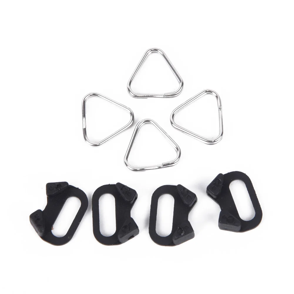 Brand New Triangular Rings Camera Shoulder Strap For 2MM Aperture Hanging Rope Stainless Steel 2 Pairs Of 4 Sets
Brand New Triangular Rings Camera Shoulder Strap For 2MM Aperture Hanging Rope Stainless Steel 2 Pairs Of 4 Sets