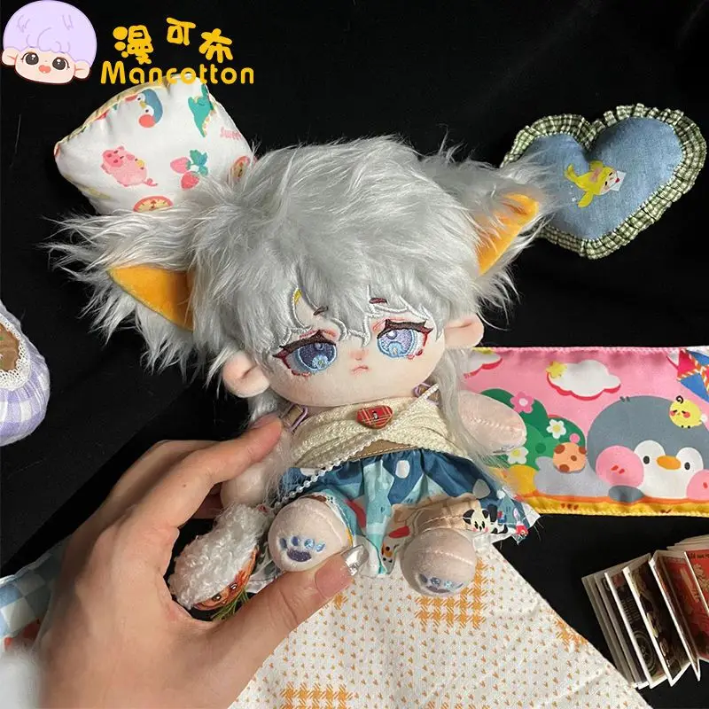 New Arrival 20cm No Attribute Cute Ning Qi Beast Ear Grey Soft Plush Hair with Skeleton 20cm Doll Stuffed Girl Children's Toys
New Arrival 20cm No Attribute Cute Ning Qi Beast Ear Grey Soft Plush Hair with Skeleton 20cm Doll Stuffed Girl Children's Toys