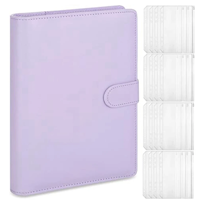 2X A5 Leather Notebook Binder With 32Pc A5 Plastic Binder Pockets,Budget Envelope System,A5 Budget Planner Binder Cover
2X A5 Leather Notebook Binder With 32Pc A5 Plastic Binder Pockets,Budget Envelope System,A5 Budget Planner Binder Cover