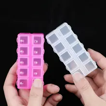 Plastic Rectangle Small 10 Grid Compartment Storage Box Earring Jewelry Beads Case Container Display Organizer Pillbox
Plastic Rectangle Small 10 Grid Compartment Storage Box Earring Jewelry Beads Case Container Display Organizer Pillbox