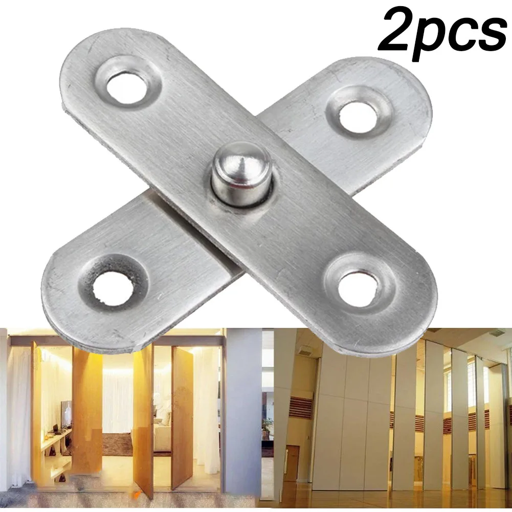 Brand New Rotating Hinge 2pcs Silver Tone Hardware Rotary Set 360 Degree Accessories Kit Pivot Stainless Steel
Brand New Rotating Hinge 2pcs Silver Tone Hardware Rotary Set 360 Degree Accessories Kit Pivot Stainless Steel