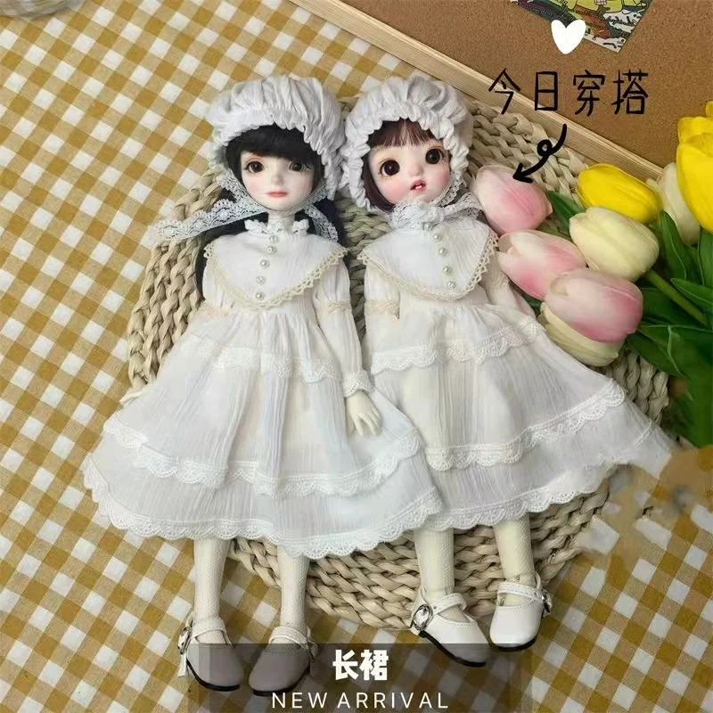 Bjd doll blythe dress Nordic style is simple and noble skirt white colour 30cm toy(Fit for Pullip,Ob24, Licca)
Bjd doll blythe dress Nordic style is simple and noble skirt white colour 30cm toy(Fit for Pullip,Ob24, Licca)
