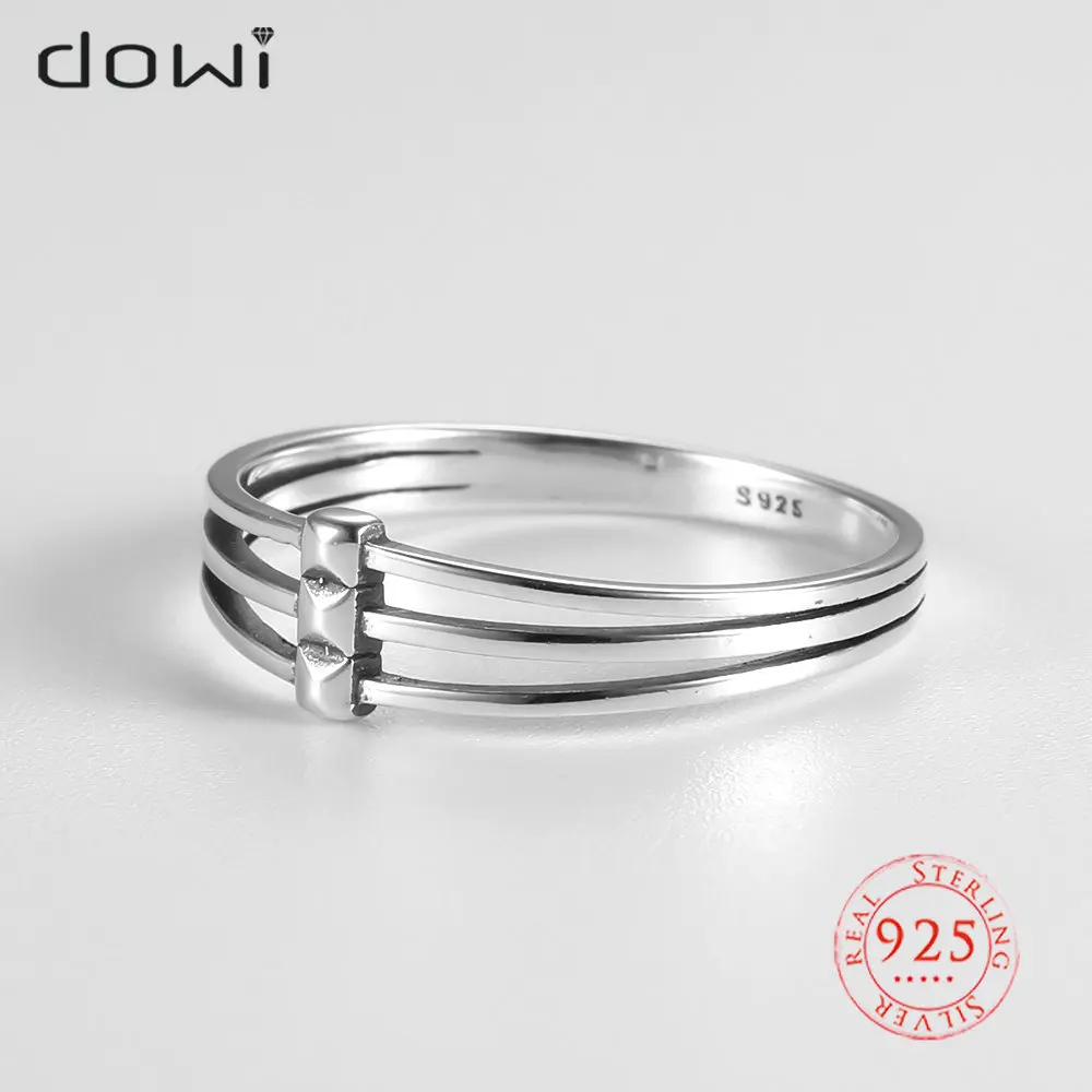 Dowi Real 925 Sterling Silver Simple 5.6mm Thick Finger Ring for Man Women Minimalist Fine Jewelry Bohemian Accessories
Dowi Real 925 Sterling Silver Simple 5.6mm Thick Finger Ring for Man Women Minimalist Fine Jewelry Bohemian Accessories