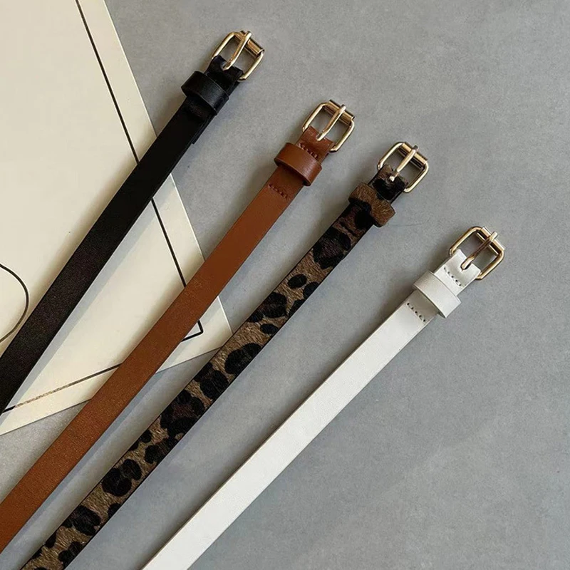 Women Belts Thin Skinny Waistband Pin Buckle Adjustable Belt Summer Dress Jeans Strap Pu Belts
Women Belts Thin Skinny Waistband Pin Buckle Adjustable Belt Summer Dress Jeans Strap Pu Belts