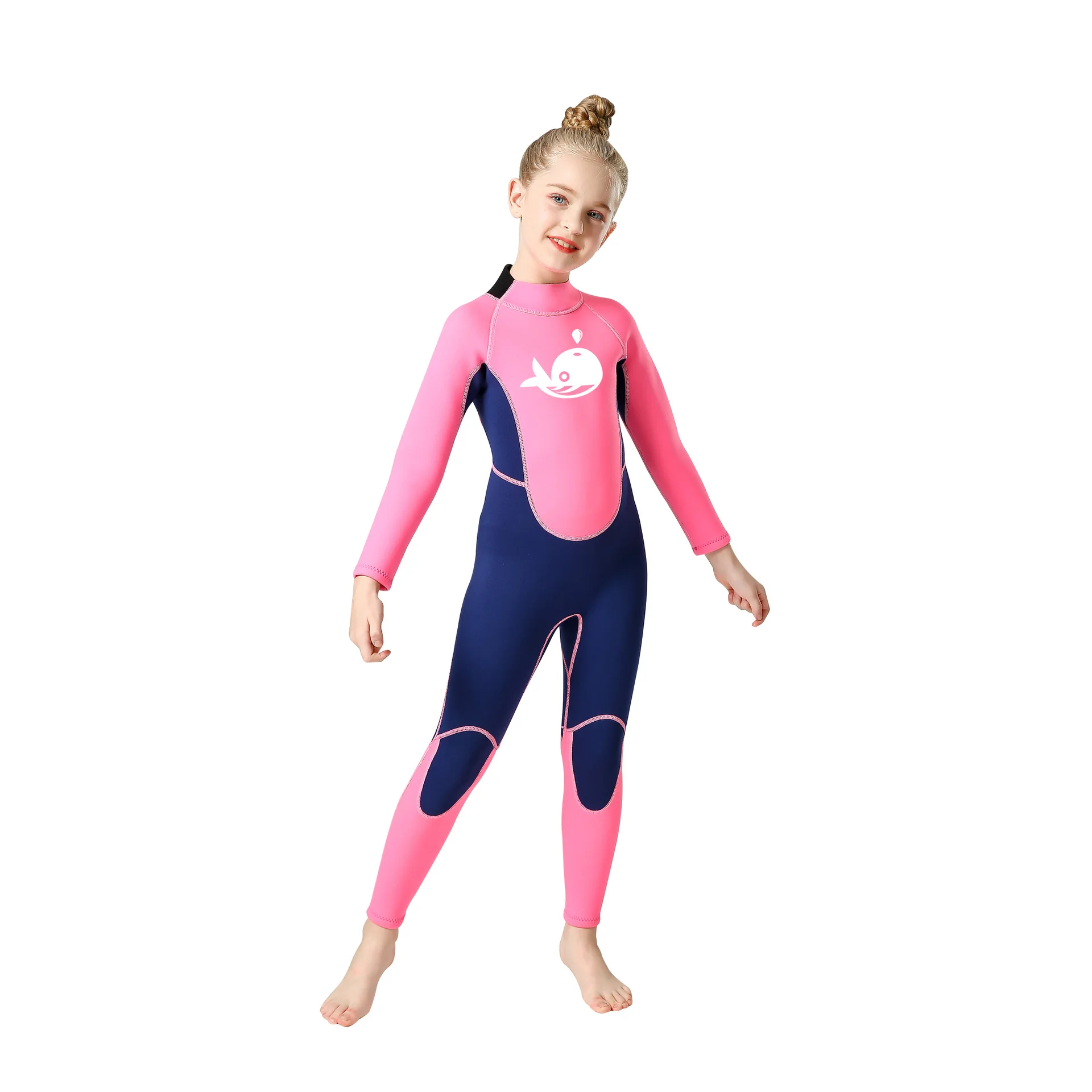 2.5MM Neoprene Children's Wetsuit Long Sleeve One Piece Diving Suit Keep Warm And Cold Sunscreen Rash Guard Girl Swimwear
2.5MM Neoprene Children's Wetsuit Long Sleeve One Piece Diving Suit Keep Warm And Cold Sunscreen Rash Guard Girl Swimwear