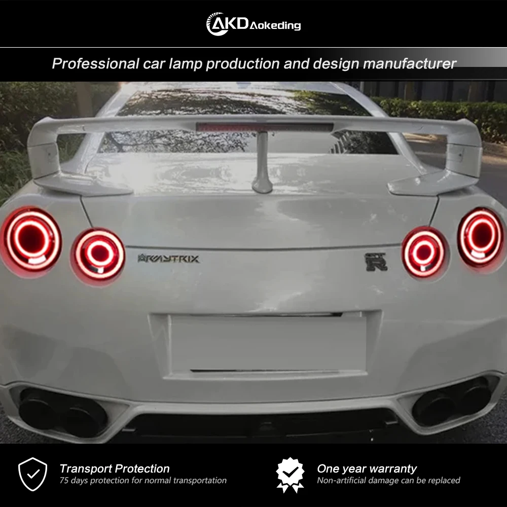 Задняя лампа AKD для Nissan GT-R R35, задние фонари 2009-2017 GTR R35, противотуманные фонари, дневные фонари для работы, аксессуары для автомобиля
Задняя лампа AKD для Nissan GT-R R35, задние фонари 2009-2017 GTR R35, противотуманные фонари, дневные фонари для работы, аксессуары для автомобиля