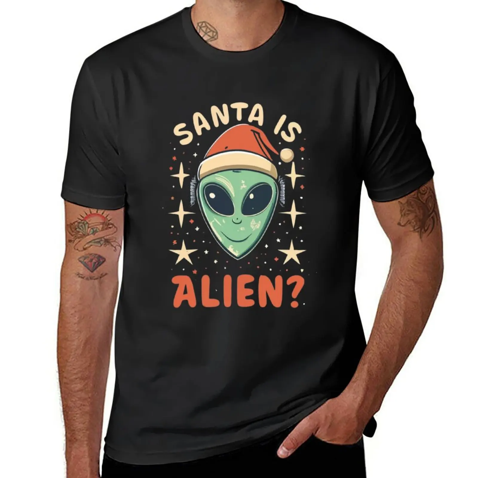 Santa is Alien Ugly Christmas T-Shirt kawaii clothes man clothes t-shirts man Tee shirt Short sleeve tee men
Santa is Alien Ugly Christmas T-Shirt kawaii clothes man clothes t-shirts man Tee shirt Short sleeve tee men