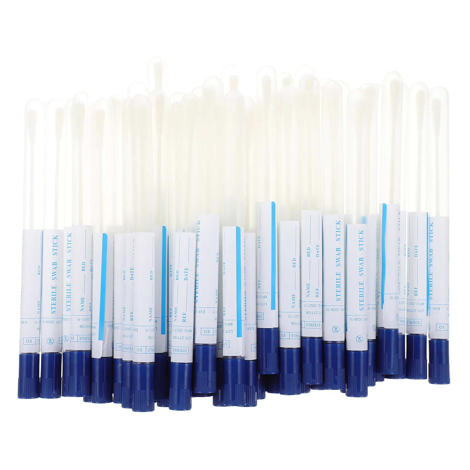 50 Sets Sterile Sampling Swab Specimen Flocked Nasal Swabs Plastic Hospital Pharynx Oral
50 Sets Sterile Sampling Swab Specimen Flocked Nasal Swabs Plastic Hospital Pharynx Oral