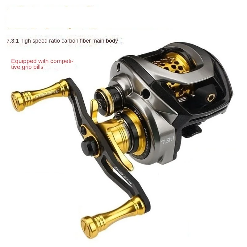 Super-smooth Baitcasting Reel Ultralight 159g 5KG Max Drag Bearing11+1 7.3:1 High Speed Fishing Reel High cost performance
Super-smooth Baitcasting Reel Ultralight 159g 5KG Max Drag Bearing11+1 7.3:1 High Speed Fishing Reel High cost performance