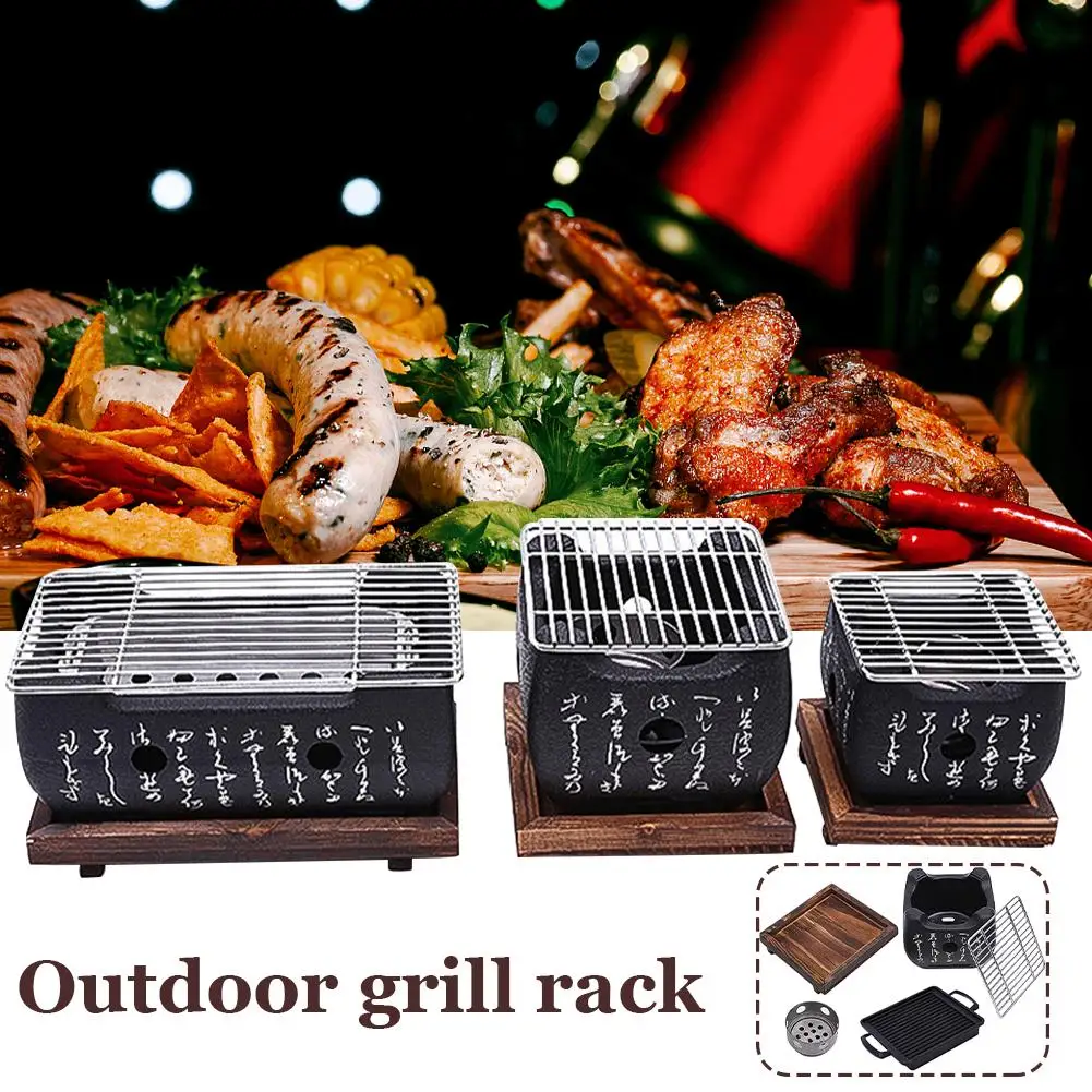 Outdoor Barbecue Grill Rectangular High Temperature Alcohol Stove Charcoal Japanese Resistant Grill Commercial Barbecue Cha C4U4
Outdoor Barbecue Grill Rectangular High Temperature Alcohol Stove Charcoal Japanese Resistant Grill Commercial Barbecue Cha C4U4