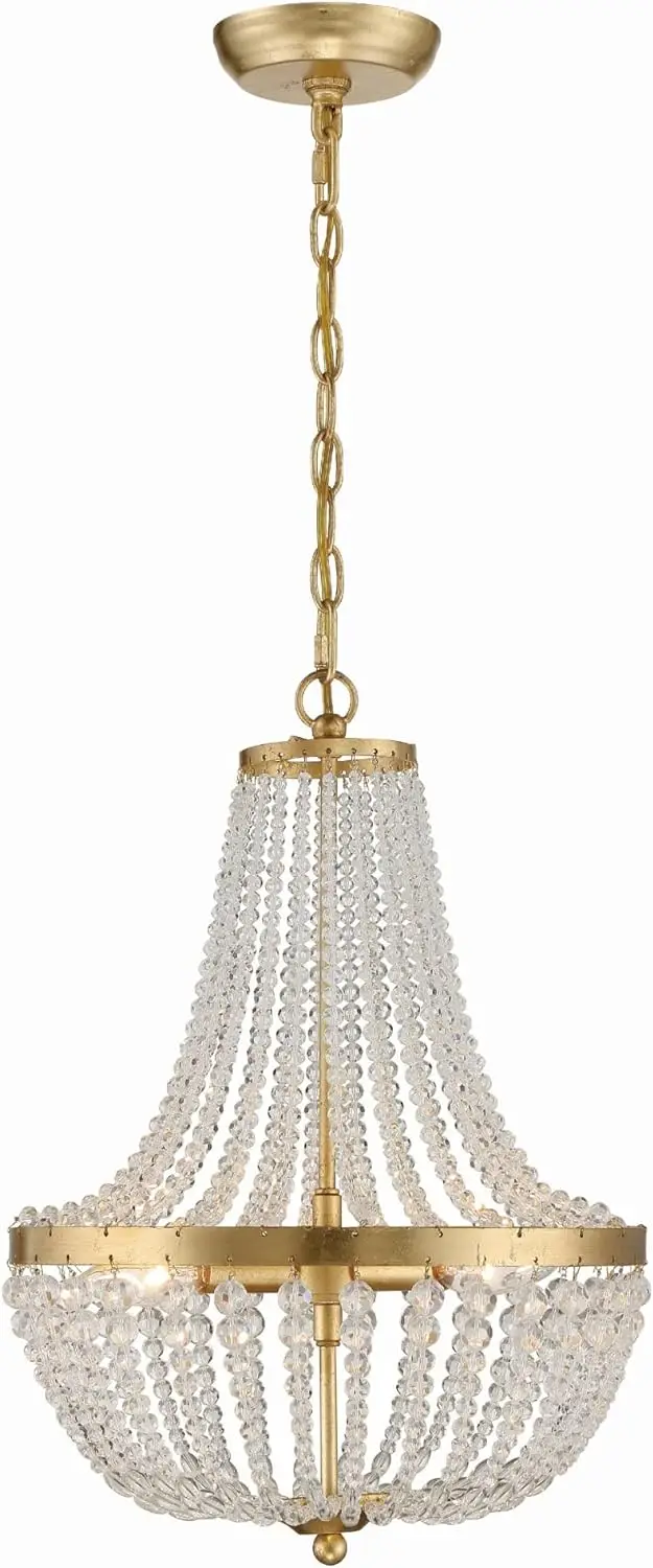 Wide Antique Gold and Glass Chandelier - Modern Crystal Chandelier Pendant Lighting Ceiling Light Fixture Lamp for Dining Room
Wide Antique Gold and Glass Chandelier - Modern Crystal Chandelier Pendant Lighting Ceiling Light Fixture Lamp for Dining Room