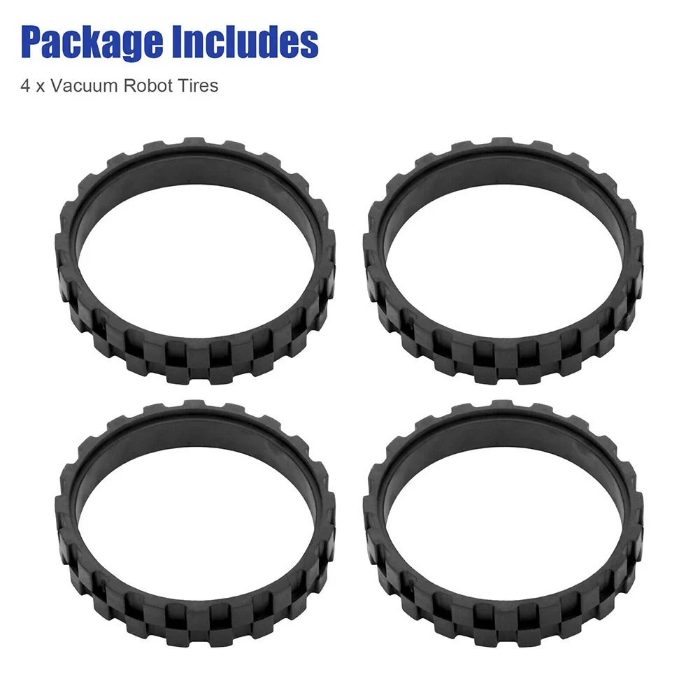 4PCS- Robot Tire Rim Vacuum Robot Tires For Wheels Series 5/6/7/8/9/I7 S9+ Anti-Slip Vacuum Cleaner Parts Power Tool//
4PCS- Robot Tire Rim Vacuum Robot Tires For Wheels Series 5/6/7/8/9/I7 S9+ Anti-Slip Vacuum Cleaner Parts Power Tool//