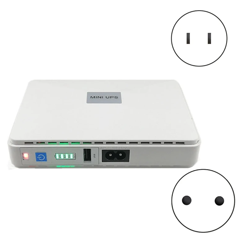 1 Set 5V 9V 12V Uninterruptible Power Supply Large Capacity Battery Backup Mini UPS POE 15V 24V For Wifi Router CCTV (EU Plug)
1 Set 5V 9V 12V Uninterruptible Power Supply Large Capacity Battery Backup Mini UPS POE 15V 24V For Wifi Router CCTV (EU Plug)