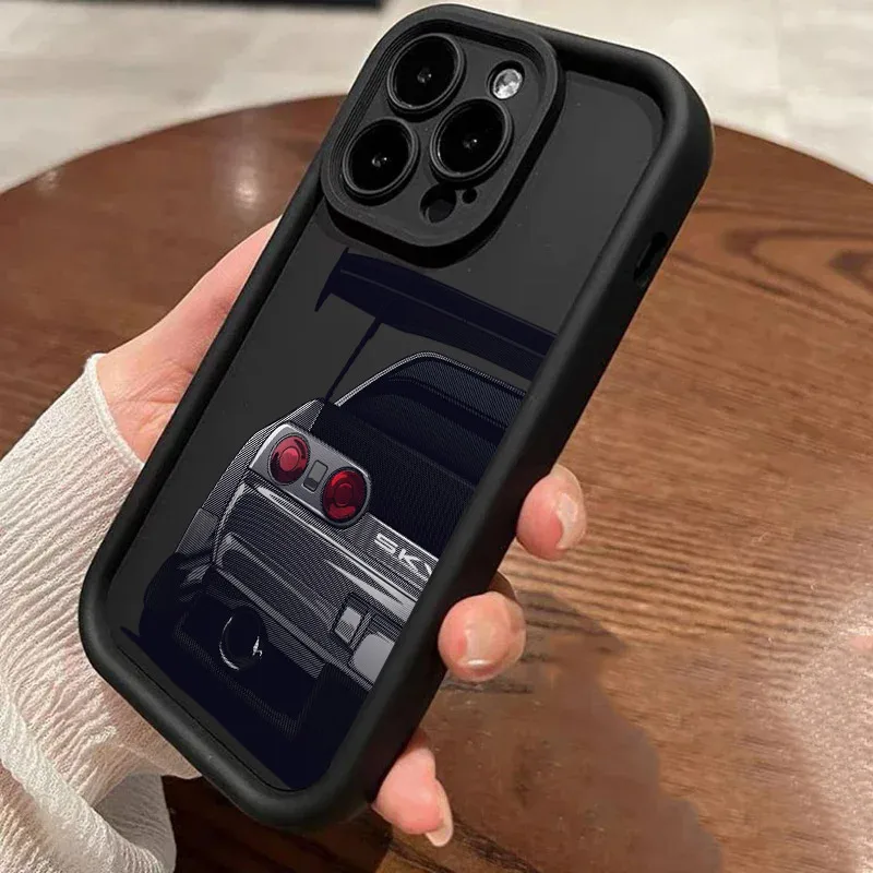 Cartoon Tokyo JDM Male Car Soft TPU Case For iPhone 16 15 11 13 14 12 Pro Max 15 Plus Mini 16Pro Shockproof Silicone Phone Cover Cartoon Tokyo JDM Male Car Soft TPU Case For iPhone 16 15 11 13 14 12 Pro Max 15 Plus Mini 16Pro Shockproof Silicone Phone Cover