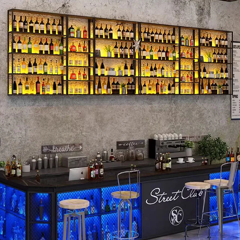 Commercial Industrial Wine Cabinets Display Wall Mounted Storage Modern Wine Racks Bar Unique Adega Barzinho Liquor Furniture
Commercial Industrial Wine Cabinets Display Wall Mounted Storage Modern Wine Racks Bar Unique Adega Barzinho Liquor Furniture