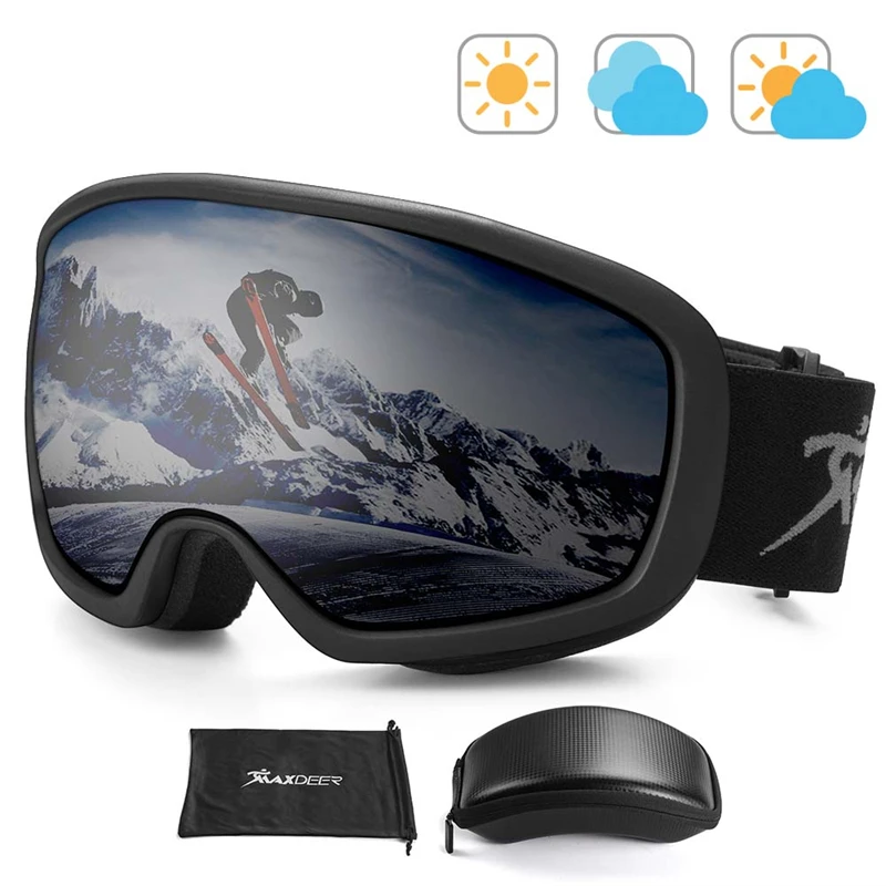 MAXDEER Ski Goggles Men Women Snowboard Goggles Waterproof Double Layer Anti-fog Ski Glasses UV Protection Snow Skiing Eyeware
MAXDEER Ski Goggles Men Women Snowboard Goggles Waterproof Double Layer Anti-fog Ski Glasses UV Protection Snow Skiing Eyeware