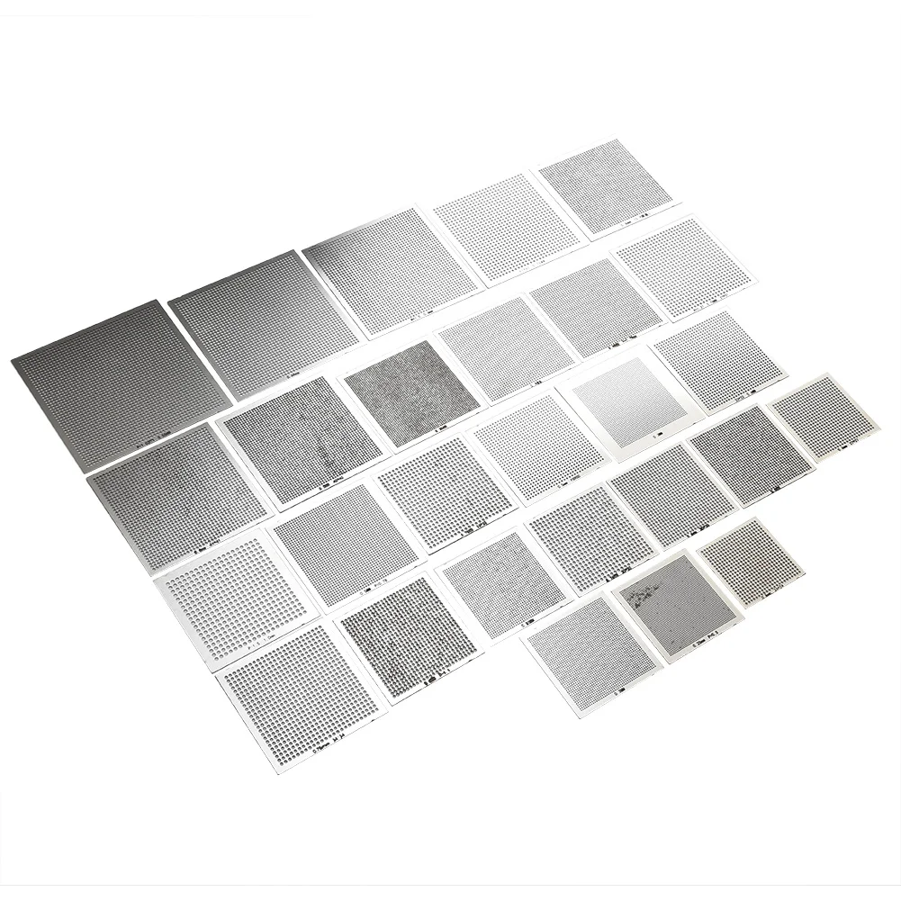 Set BGA Reballing Rework Net Universal Directly Heat Parts Kit Replaces Reball Rework Steel Silver Replacement
Set BGA Reballing Rework Net Universal Directly Heat Parts Kit Replaces Reball Rework Steel Silver Replacement