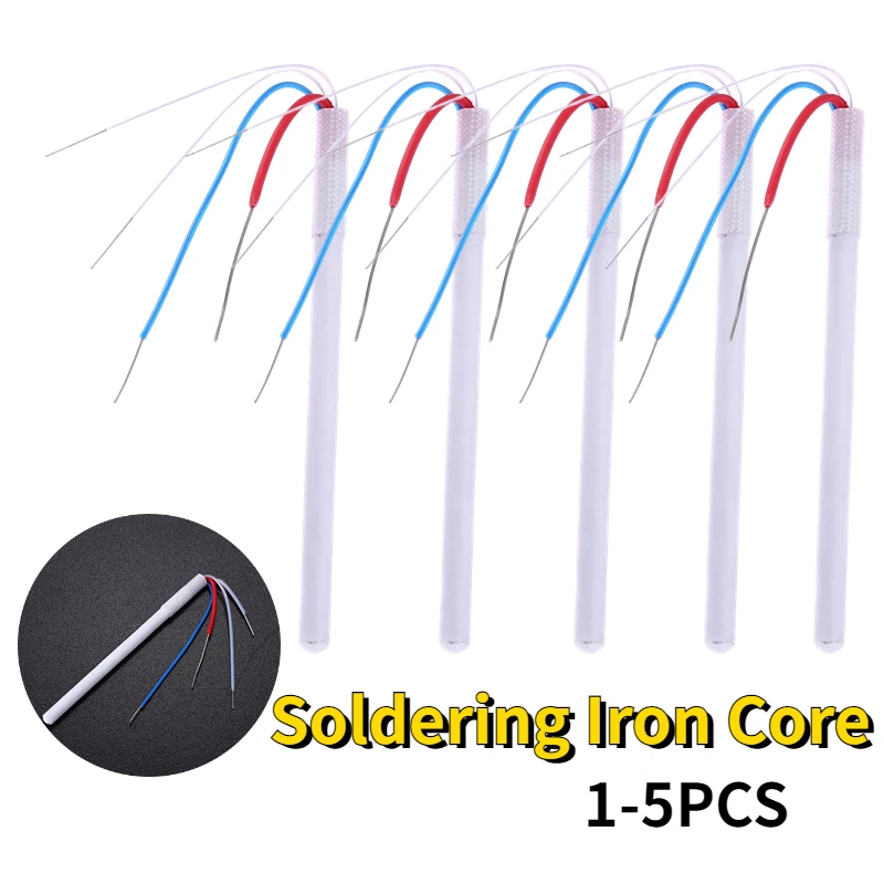 50W 24V Heating Element 1322 Soldering Iron Ceramic Heater Core 4-wire Adapter Heating Tool for Station Electric Soldering Irons
50W 24V Heating Element 1322 Soldering Iron Ceramic Heater Core 4-wire Adapter Heating Tool for Station Electric Soldering Irons
