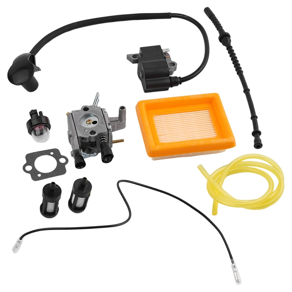Карбюратор для масляных пузырей, желтый топливный шланг, черный, прочный, для резака FS120 FS200 FS250, катушка зажигания, воздушный фильтр
Карбюратор для масляных пузырей, желтый топливный шланг, черный, прочный, для резака FS120 FS200 FS250, катушка зажигания, воздушный фильтр