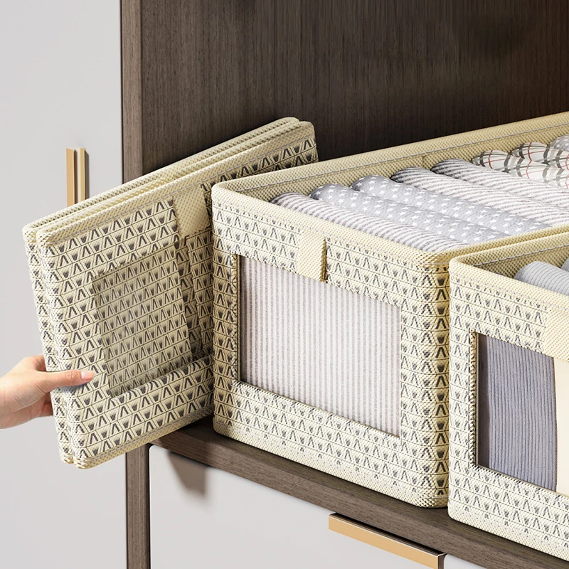 1pc New Arrival Visible Window Shirt Jeans Storage Box Wardrobe Classification Household Clothing Pants Organizer
1pc New Arrival Visible Window Shirt Jeans Storage Box Wardrobe Classification Household Clothing Pants Organizer