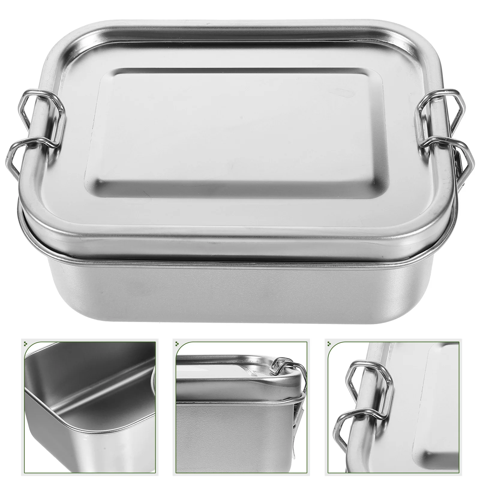 Stainless Steel Lunch Box Lunchboz Sealing Food Holder Breakfast Work Students Container
Stainless Steel Lunch Box Lunchboz Sealing Food Holder Breakfast Work Students Container