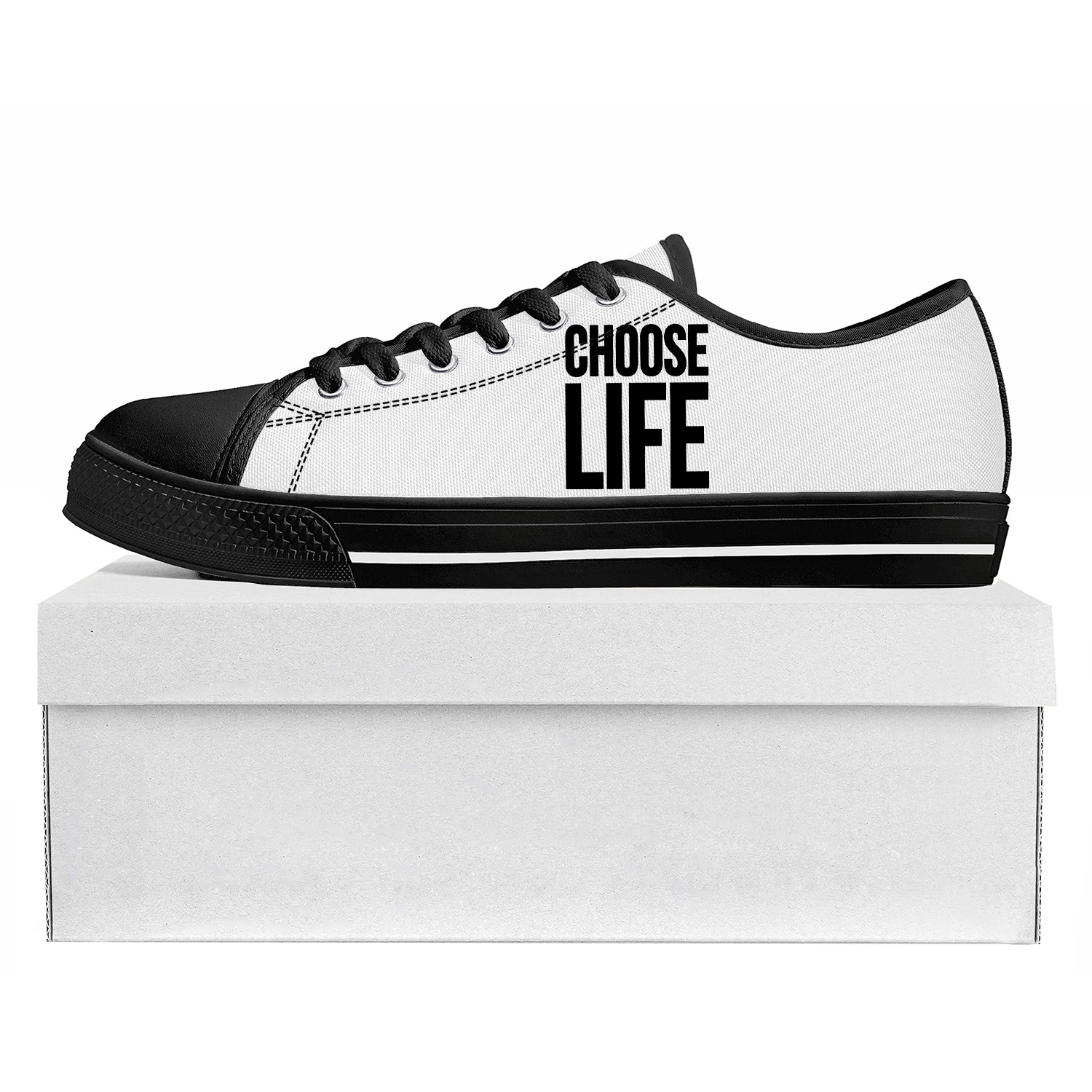 

Choose Life Wham George Michael Low Top Sneakers Womens Mens Teenager High Quality Shoes Casual Custom Canvas Sneaker Shoe