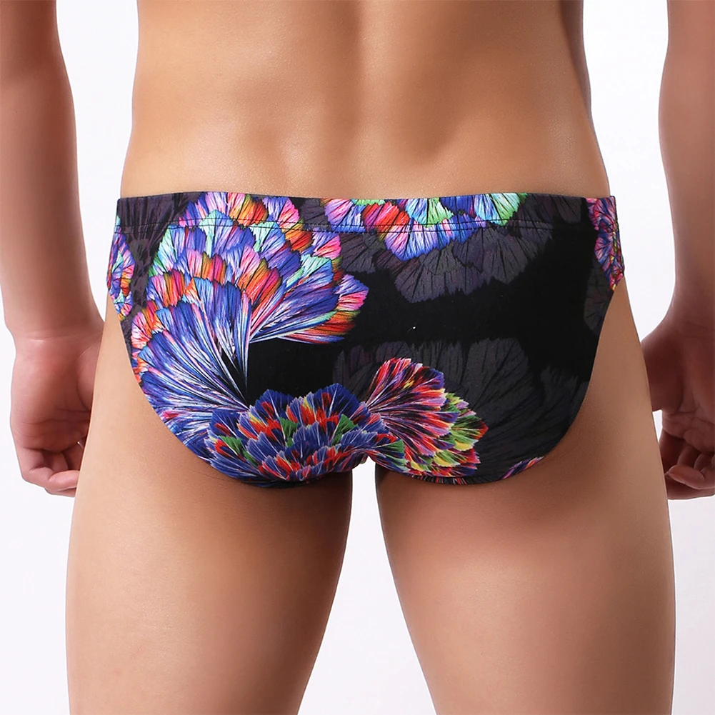 Cool and Stylish Men's Bikini Thongs Underwear Low Waist Lingerie with Printed Pattern Soft Pouch in Black/Gray/Purple/Blue/Red
Cool and Stylish Men's Bikini Thongs Underwear Low Waist Lingerie with Printed Pattern Soft Pouch in Black/Gray/Purple/Blue/Red