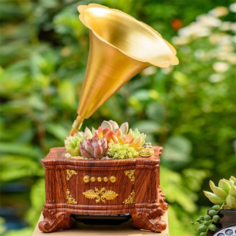 Vintage Resin Camera Flower Pots Creative Gramophone Succulent Potted Crafts Miniatures Telephone Ornaments Garden Terrace Decor
Vintage Resin Camera Flower Pots Creative Gramophone Succulent Potted Crafts Miniatures Telephone Ornaments Garden Terrace Decor