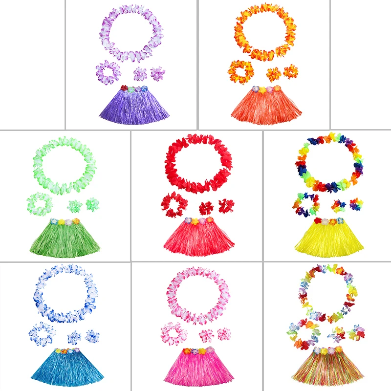 1 Set Kids/Girls Hawaiian Luau Grass Hula Hawaiian Style Suit Flower Skirt For Parties Ball Festivals Carnivals Supplies
1 Set Kids/Girls Hawaiian Luau Grass Hula Hawaiian Style Suit Flower Skirt For Parties Ball Festivals Carnivals Supplies